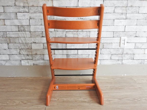 ストッケ STOKKE トリップトラップ TRIPP TRAPP 旧型 ベビーチェア キッズチェア チェリー ノルウェー 北欧家具 ●