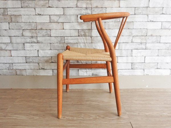 カールハンセン＆サン Carl Hansen & Son CH24 Yチェア ハンス・J・ウェグナー Hans J. Wegner オーク材 ワックス仕上げ 日本仕様サイズ デンマーク 北欧家具 ●