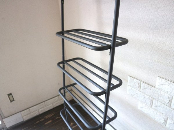 デュエンデ DUENDE ウォールラック WALL RACK 壁掛け シェルフ 7段 スチール グレー H180cm SEMPRE取扱い 定価￥30,800- ◎