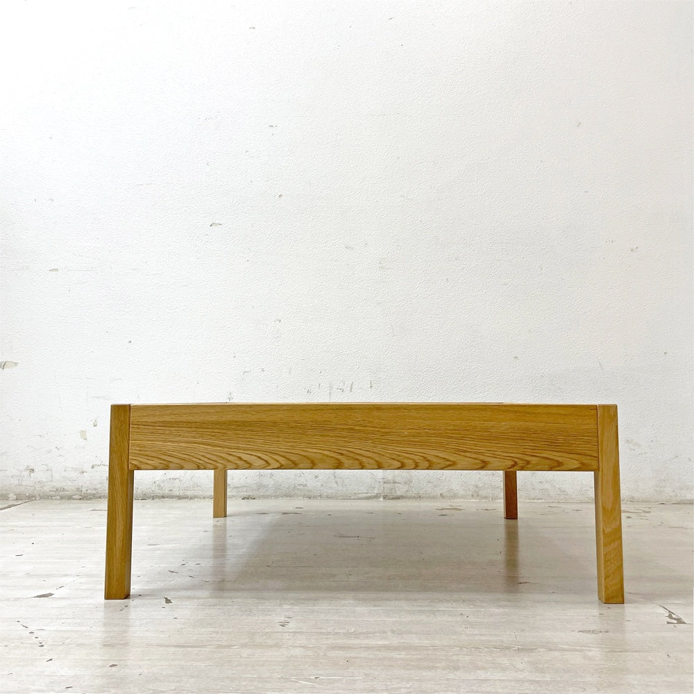 ノーウェアライクホーム NOWHERE LIKE HOME ピープル PEOPLE センターテーブル オーク材 w77cm 関家具 ナチュラル 展示未使用品 ●