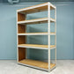 リオン LYON アングルシェルフ SLOTTED ANGLE SHELF 5段 オープンシェルフ W134 x D52 x H200cm P.F.S取扱 ◎