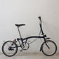 ブロンプトン BROMPTON 折りたたみ自転車 3段変速 ネイビー英国製 ●