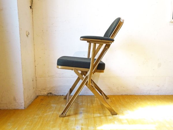 クラリン CLARIN フォールディングアームチェア FOLDING CHAIR WITH ARM フルクッション モスグリーン Moss PFS取扱 ★