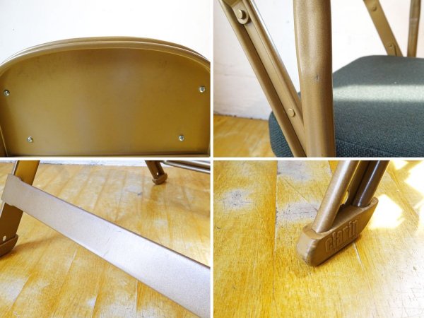 クラリン CLARIN フォールディングアームチェア FOLDING CHAIR WITH ARM フルクッション モスグリーン Moss PFS取扱 ★