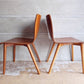 スケッチ Sketch タミチェア TAMI Chair ダイニングチェア 2脚セット ウォールナット材 プライウッド moda en casa取扱 合計定価:\57,200- ♪