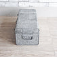 ビンテージスタイル Vintage Style ブリキ 小型トランク 工具箱 小物入れ 収納ケース ●