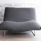 リーンロゼ ligne roset カドル Cuddle 1P ソファ リクライニングソファ カバーリング グレー ファブリック パスカル・ムールグ フランス 廃盤 ●