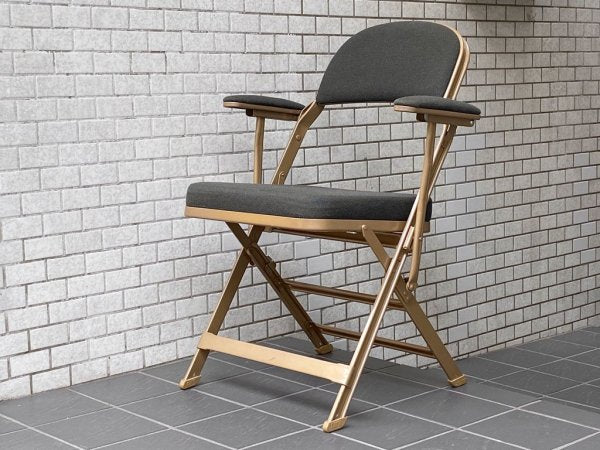 クラリン CLARIN フォールディングアームチェア FOLDING CHAIR WITH ARM 折畳 フルクッション USA 米国 P.F.S 取扱 ■