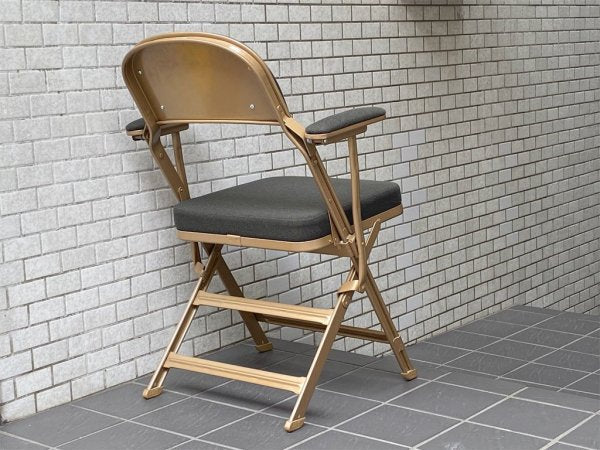 クラリン CLARIN フォールディングアームチェア FOLDING CHAIR WITH ARM 折畳 フルクッション USA 米国 P.F.S 取扱 ■