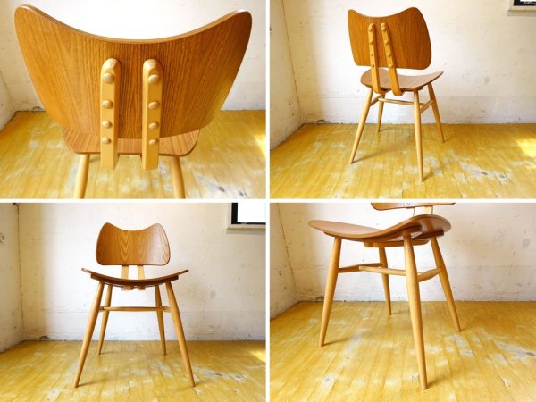 アーコール ERCOL バタフライチェア Butterfly Chair ルシアン・アーコラー二 マーガレットハウエル復刻品 刻印有 希少 ★