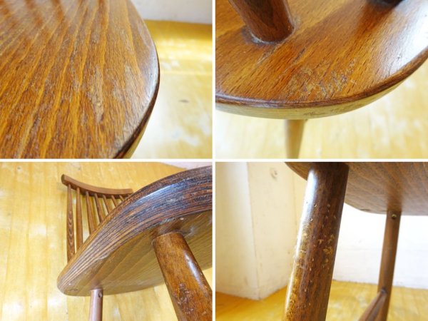 北欧 ビンテージ スポークバック チェア Spoke back chair ビーチ材 プロカント ★