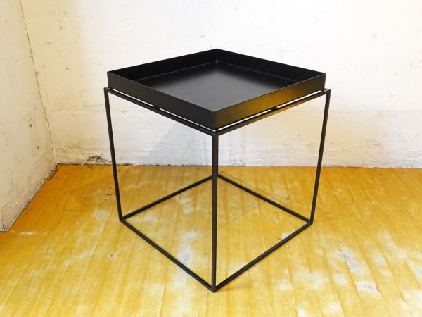 ヘイ HAY トレイテーブル Tray Table スクエア ブラック 40ｃｍ サイドテーブル デンマーク コンラン取扱 ★