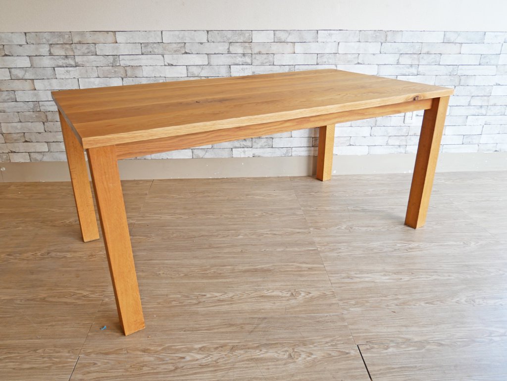 トラックファニチャー TRUCK FURNITURE OAK SR TABLE ダイニングテーブル オーク無垢材 W160 cm ●