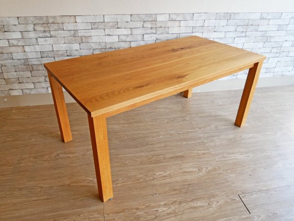 トラックファニチャー TRUCK FURNITURE OAK SR TABLE ダイニングテーブル オーク無垢材 W160 cm ●