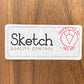 スケッチ Sketch タミチェア TAMI Chair ダイニングチェア ウォールナット プライウッド 北欧スタイル B ■