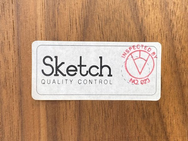 スケッチ Sketch タミチェア TAMI Chair ダイニングチェア ウォールナット プライウッド 北欧スタイル B ■