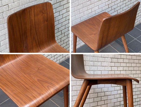スケッチ Sketch タミチェア TAMI Chair ダイニングチェア ウォールナット プライウッド 北欧スタイル B ■