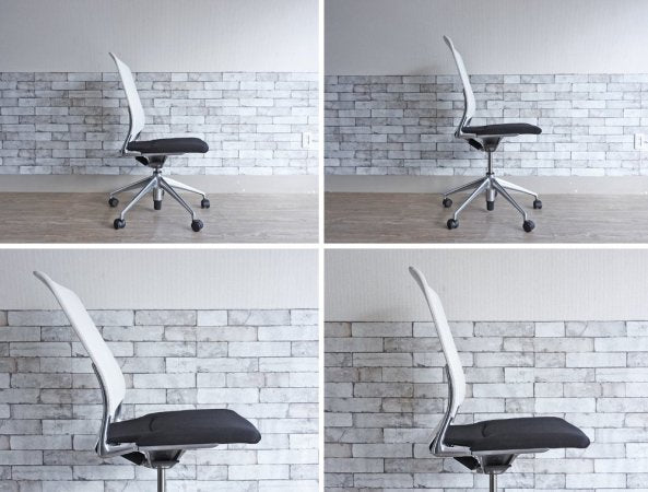 ヴィトラ vitra メダチェア Meda Chair オフィスチェア デスクチェア ワークチェア アームレス 昇降機能 リクライニングロック アルベルト・メダ ●