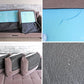 ジャーナルスタンダードファニチャー journal standard furniture PSF カウチソファ COUCH SOFA VELVET05 3人掛けソファ オットマン コンセント付属 ●