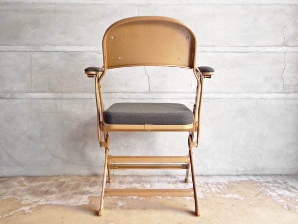 クラリン CLARIN フォールディングアームチェア FOLDING CHAIR WITH ARM フルクッション モスグリーン Moss PFS取扱 ♪