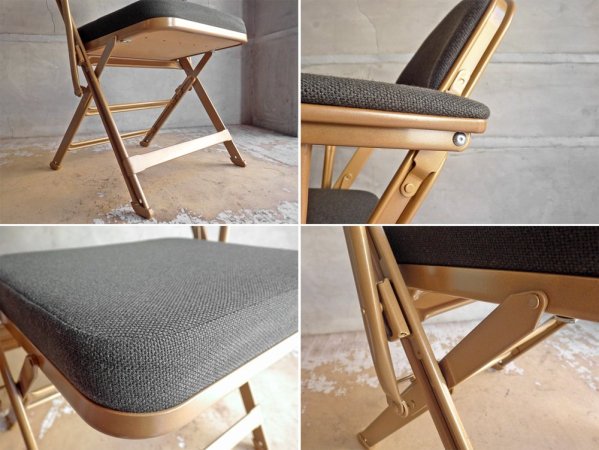 クラリン CLARIN フォールディングアームチェア FOLDING CHAIR WITH ARM フルクッション モスグリーン Moss PFS取扱 ♪