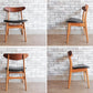 カールハンセン＆サン Carl Hansen & Son CH30 ビンテージ ダイニングチェア チーク材×ビーチ材 レザー ハンス・J・ウェグナー Hans J. Wegner 北欧家具 ●