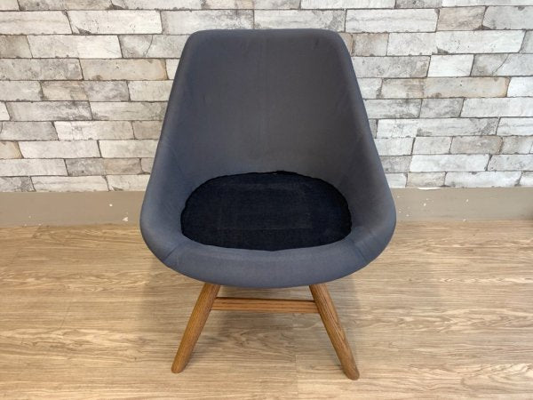 モモナチュラル Momo Natural モールドラウンドチェア MOLD ROUND CHAIR ML アルダー材 カバーリング仕様 定価 \42,900- ●