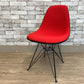 ハーマンミラー Herman Miller ビンテージ サイドシェルチェア エッフェルベース DSR ジラルド生地 Hopsak レッド M.F.S製 イームズ A ●