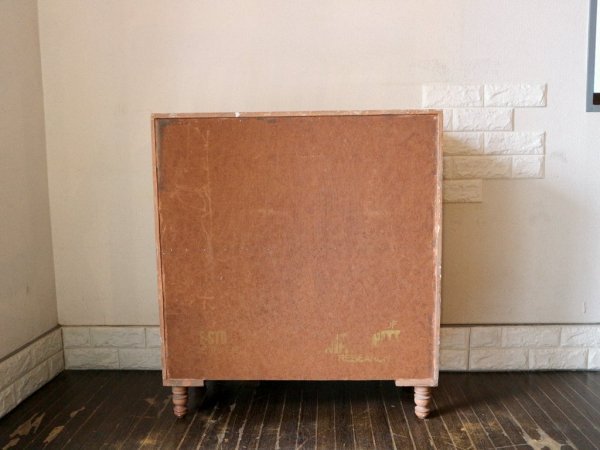 US ビンテージ シェルフ 彫刻 木彫り 2段 棚 ディスプレイラック キャビネット Cerote Antiques 取扱い ◎