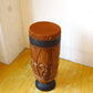民族楽器 ンゴマ Ngoma コンガ Conga キント 打楽器 民芸品 アフリカ ディスプレイ 高さ71cm ★