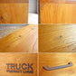 トラックファニチャー TRUCK FURNITURE FM LOW BOARD AVボード  オーク無垢材 引き出し付き 参考価格:238,700円 廃盤ウッド脚 ♪