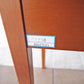 シンプルデザイン チェリー材 ナイトテーブル サイドテーブル 1ドロワー スモールサイドチェスト 幅40cm ◇