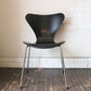 フリッツハンセン Fritz Hansen セブンチェア ブラック アルネヤコブセン 北欧 プライウッド ダイニングチェア B ◎