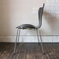 フリッツハンセン Fritz Hansen セブンチェア ブラック アルネヤコブセン 北欧 プライウッド ダイニングチェア B ◎