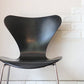 フリッツハンセン Fritz Hansen セブンチェア ブラック アルネヤコブセン 北欧 プライウッド ダイニングチェア B ◎