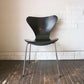 フリッツハンセン Fritz Hansen セブンチェア ブラック アルネヤコブセン 北欧 プライウッド ダイニングチェア A ◎