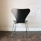 フリッツハンセン Fritz Hansen セブンチェア ブラック アルネヤコブセン 北欧 プライウッド ダイニングチェア A ◎