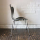 フリッツハンセン Fritz Hansen セブンチェア ブラック アルネヤコブセン 北欧 プライウッド ダイニングチェア A ◎