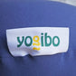 ヨギボー yogibo サポート Support ビーズクッション ソファ 背もたれ&肘置き ネイビー 定価:15,290円 ●