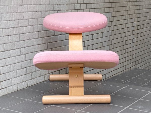 サカモトハウス SAKAMOTO HOUSE リボ Rybo バランスイージー Balance Easy ピンク バランスチェア 学習椅子 ■