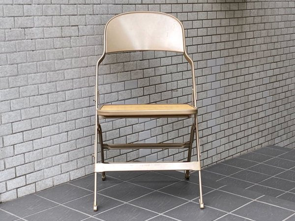 クラリン CLARIN フォールディングチェア ウッドシート WOOD SEAT FOLDING CHAIR 折畳 USA 米国 P.F.S 取扱 ■