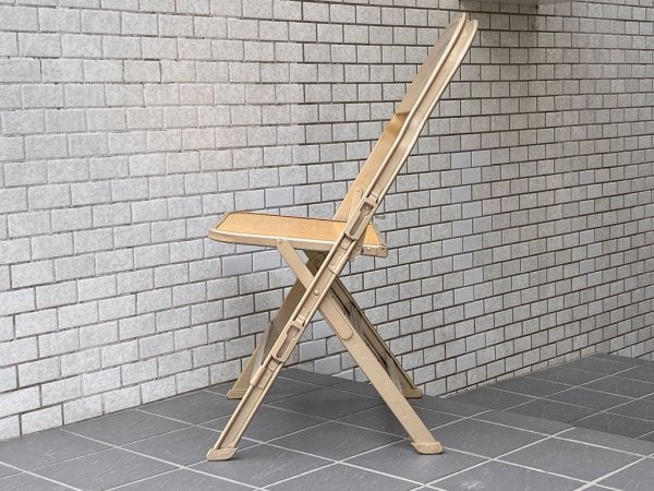 クラリン CLARIN フォールディングチェア ウッドシート WOOD SEAT FOLDING CHAIR 折畳 USA 米国 P.F.S 取扱 ■