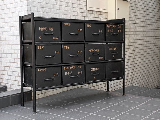 ジャーナルスタンダードファニチャー journal standard Furniture ギデル GUIDEL 12ドロワーズチェスト 12 DRAWERS CHEST インダストリアル ■