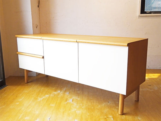 イデー IDEE スティルト サイドボード L STILT SIDEBOARD L ナチュラル×ホワイト ナラ材 マリナ・ボーティエ ★