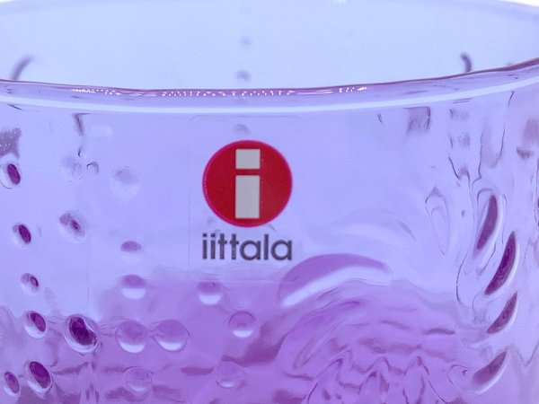 イッタラ iittala フローラ Flora アメジスト 8cm ボウル 希少廃番 スコープ Scope 別注 オイバ・トイッカ Oiva Toikka 北欧食器 A ●