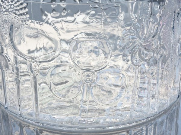 イッタラ iittala フローラ Flora ボウル クリア 25cm 特大 フローラ布＆箱付 オイバ・トイッカ スコープ SCOPE 別注 フィンランド 北欧 ●