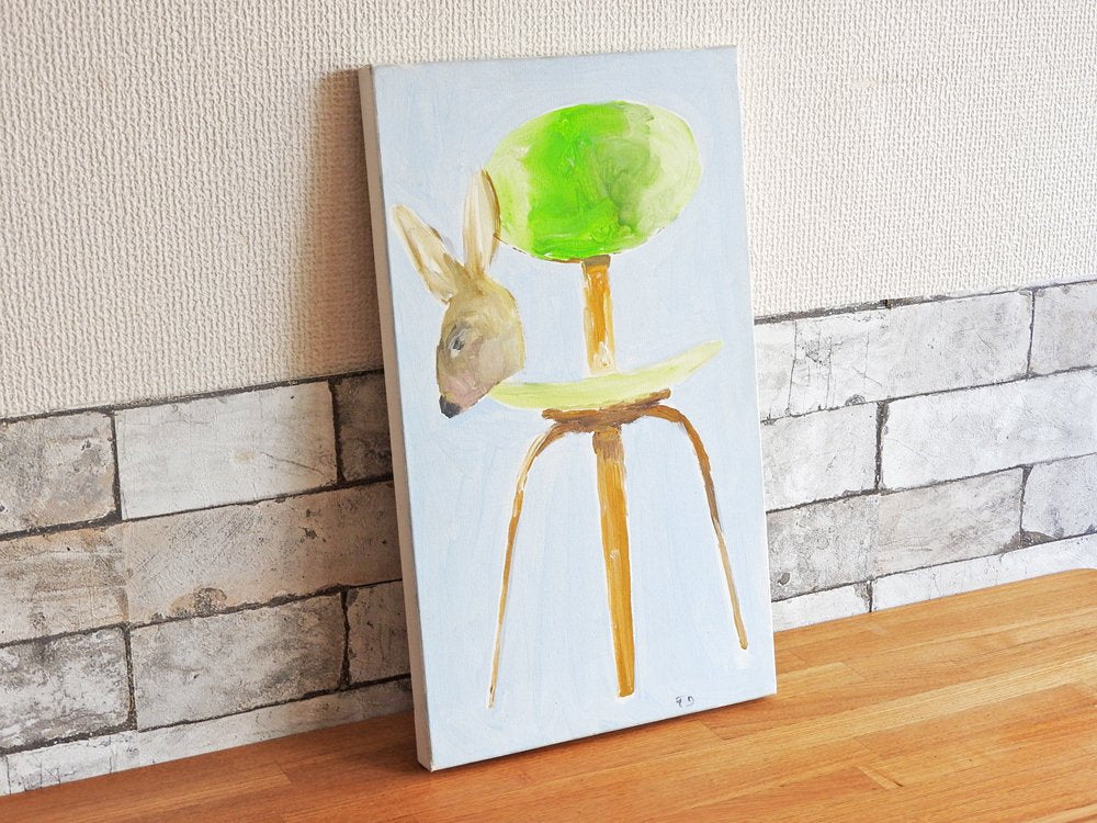 エディ・ドミニク・デュビアン Edi Dominique Dubien キャンバスアート 24×41cm パネルアート ウォールアート インテリア 2015年 H.P.DECO 取扱 ●