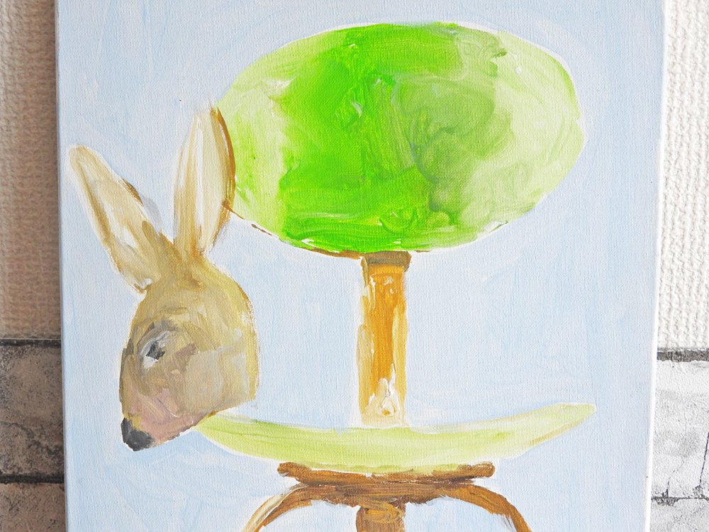 エディ・ドミニク・デュビアン Edi Dominique Dubien キャンバスアート 24×41cm パネルアート ウォールアート インテリア 2015年 H.P.DECO 取扱 ●