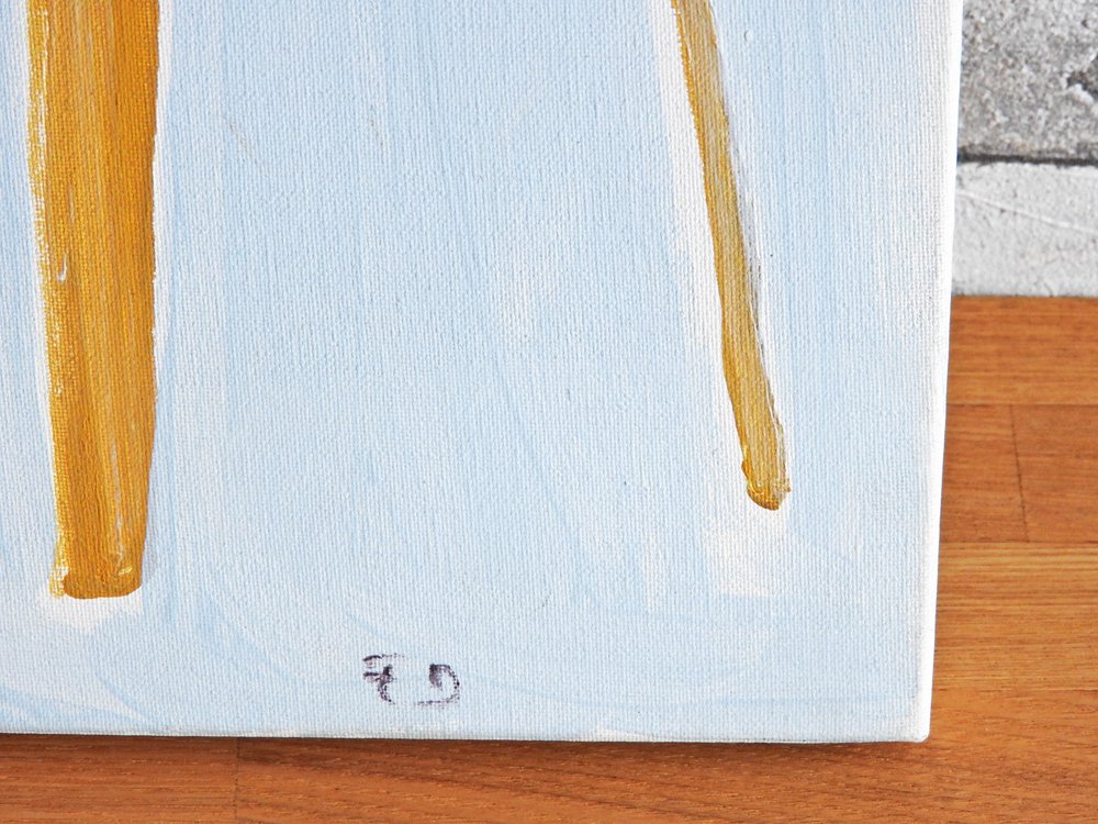 エディ・ドミニク・デュビアン Edi Dominique Dubien キャンバスアート 24×41cm パネルアート ウォールアート インテリア 2015年 H.P.DECO 取扱 ●