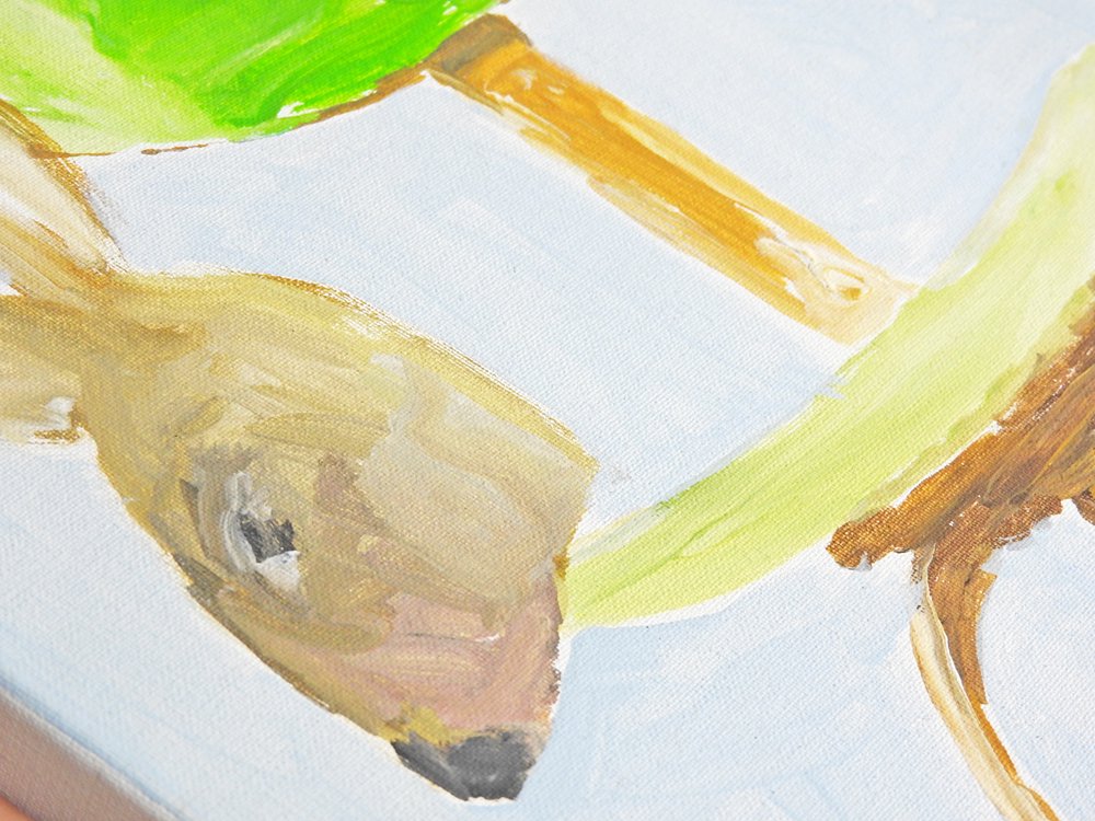 エディ・ドミニク・デュビアン Edi Dominique Dubien キャンバスアート 24×41cm パネルアート ウォールアート インテリア 2015年 H.P.DECO 取扱 ●